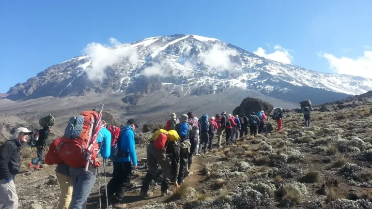 Climb-Kilimanjaro-Ascending-to-Kibo